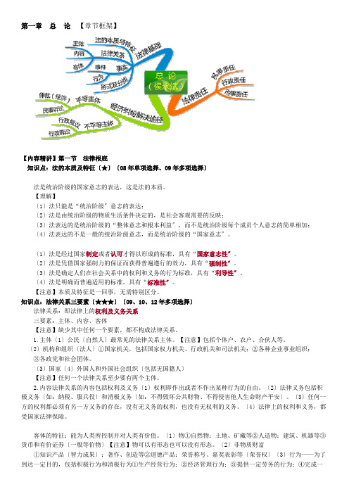 初级会计法规第一章知识点