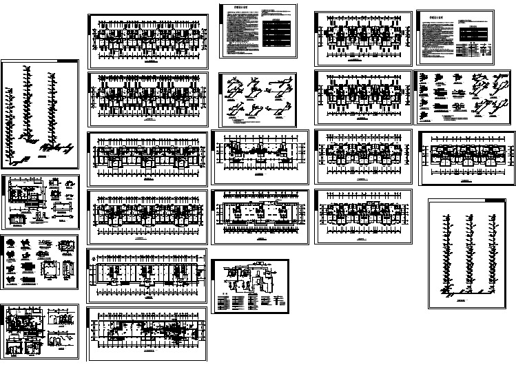某地高层住宅供暖全套设计施工图纸