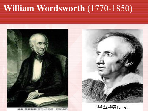 英国文学史英国浪漫主义作家威廉_华兹华斯_William_Wordsworth 4