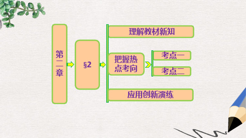 高中数学北师大版选修2-1第二章《结构图》ppt课件