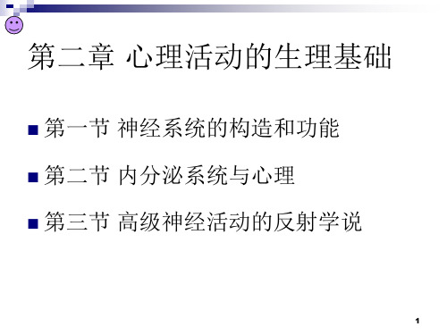 心理活动的生理基础PPT演示课件