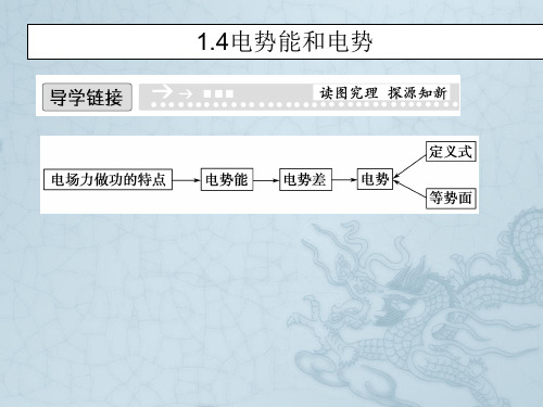 高中物理 1.4 电势能和电势 课件(人教版选修3-1)