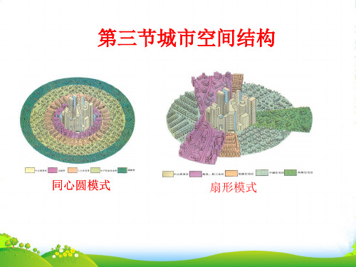 鲁教版高中地理必修二课件：第二单元第三节城市空间结构 (共24张PPT)