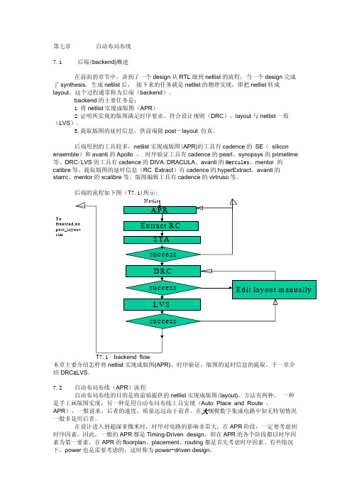 自动布局布线