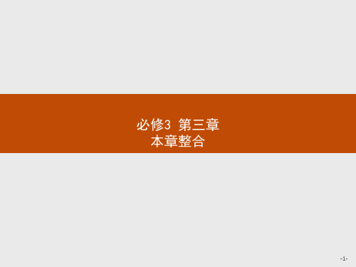 高中地理人教版全国必修3第三章本章整合课件