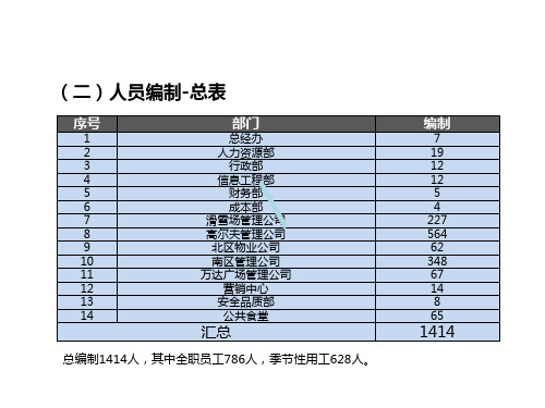 长白山国际旅游度假区筹备及经营规划下