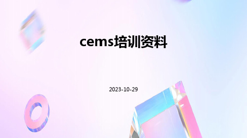 CEMS培训资料