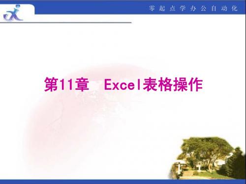 实用Excel表格操作