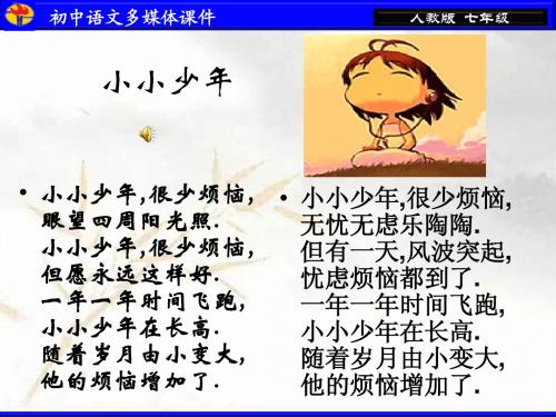 七下语文综合性学习《成长的烦恼》ppt课件