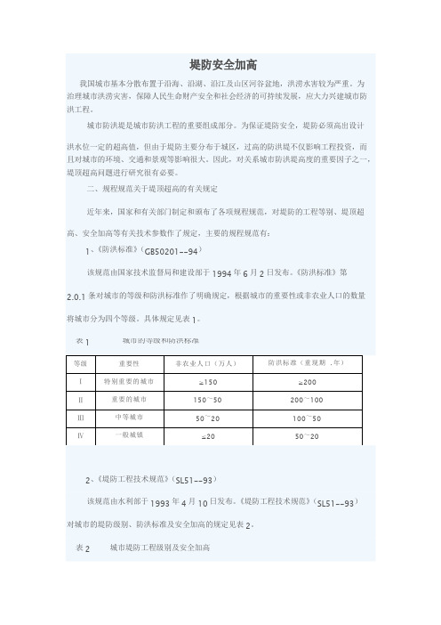 堤防安全加高模板