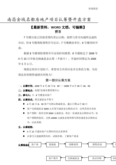 南昌金域名都房地产项目办法认筹暨开盘办法17