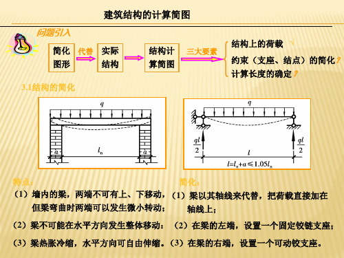 第3章建筑结构计算简图