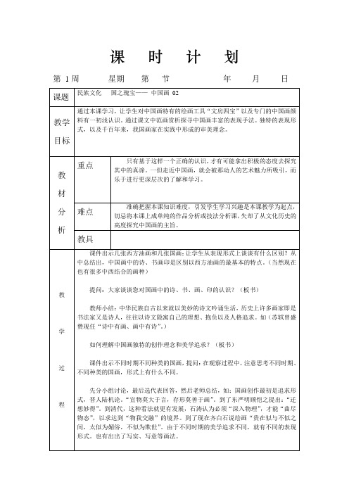 01第一课 民族文化 国之瑰宝—— 中国画02