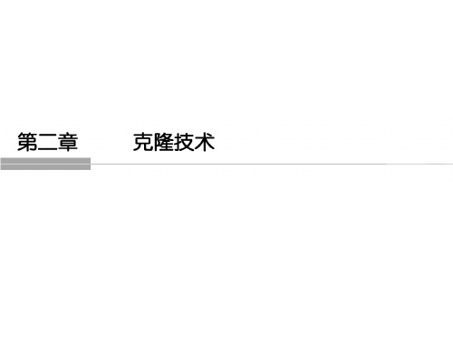 2018高中生物浙江专用浙科版课件：选修三 第二章 克隆技术3-2-4