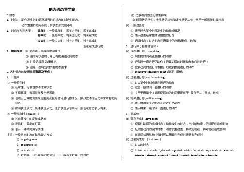 时态和语态导学案