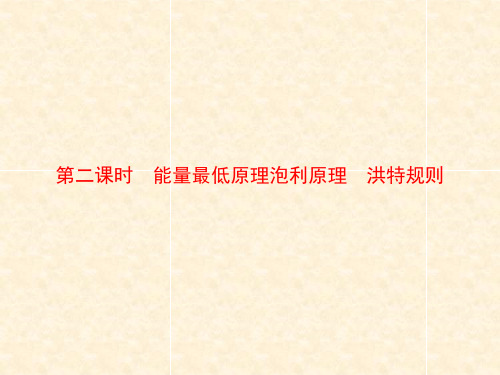 人教版高中化学选修3  原子结构  名师公开课省级获奖课件(45张)