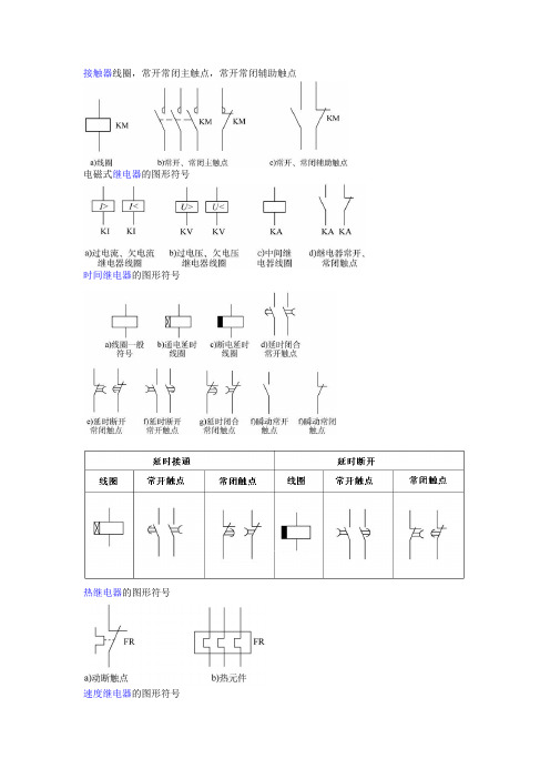 低压电器图形符号与文字符号总集