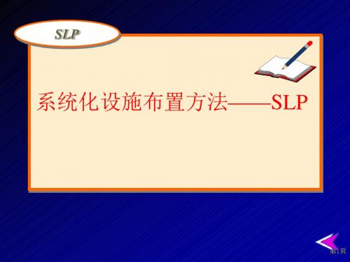 系统化设施布置方法——SLP