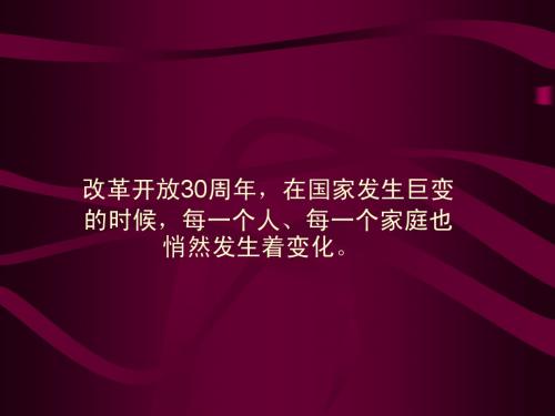 改革开放30年历程