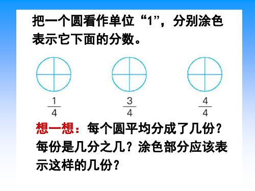 真分数和假分数演示课件