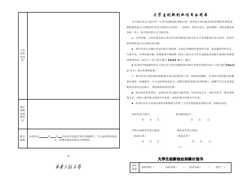 工作安排及进度