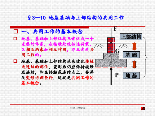 地基基础与上部结构的共同工作