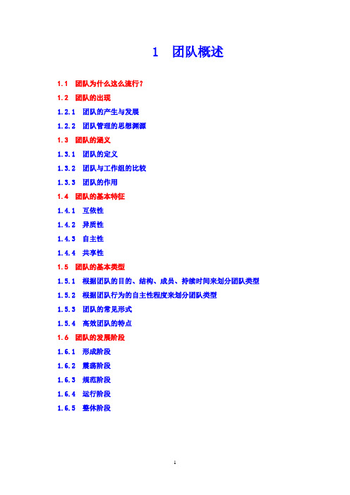 专题资料（2021-2022年）1 团队概述