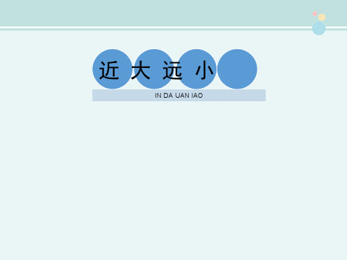 〖2021年整理〗《近大远小》完整教学课件PPT