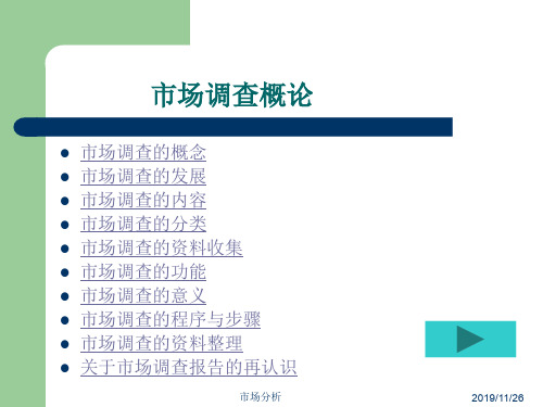 市场调研方法与技巧