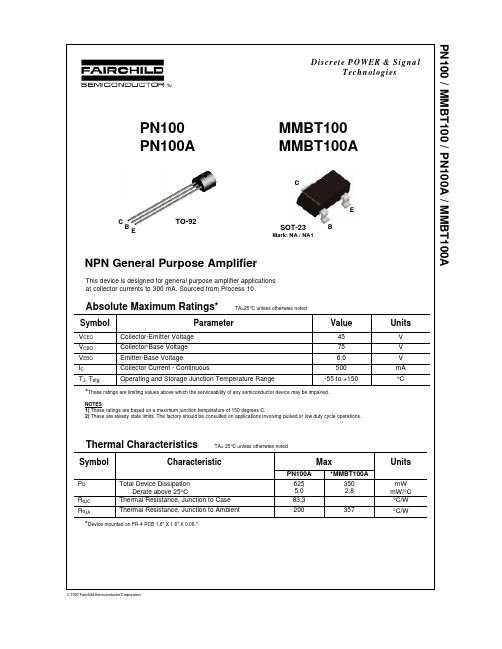 PN100中文资料