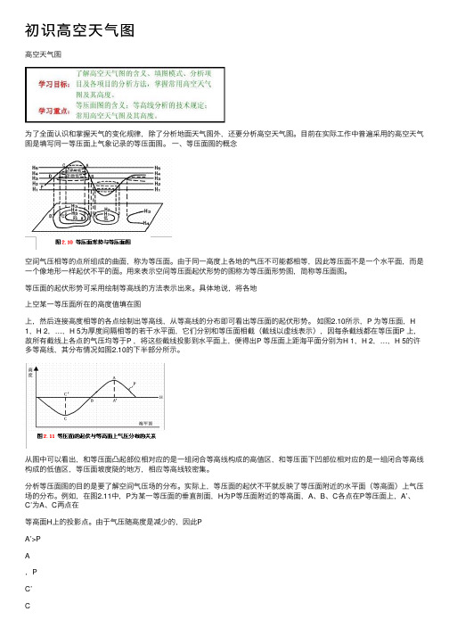 初识高空天气图