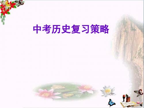 2010年中考复习策略ppt 人教版