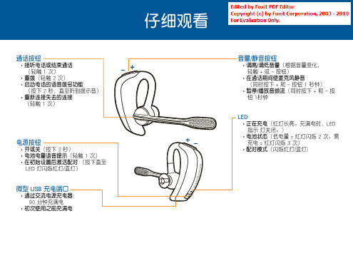 PRO HD使用说明书