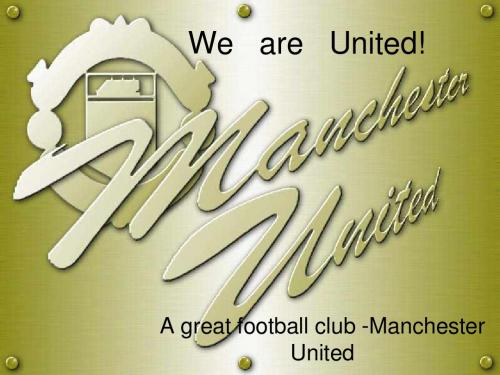 We are United