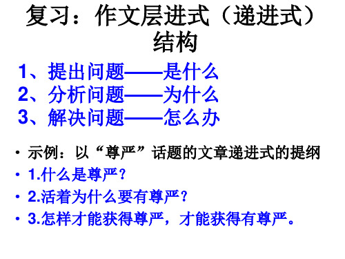 时评类作文写作指导课件.