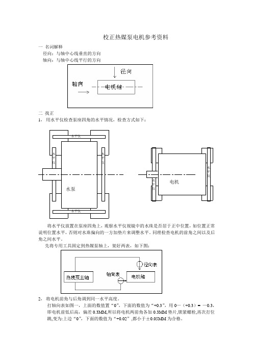 电机校正