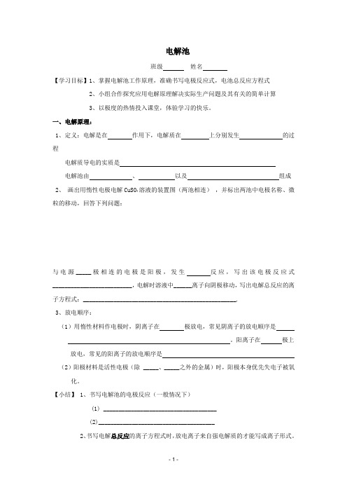 电解池(一)Microsoft Word 文档