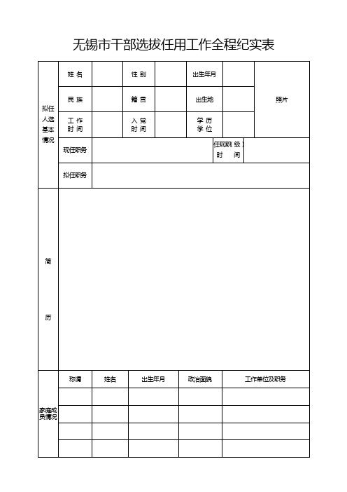 全程纪实 - 中共无锡市委组织部