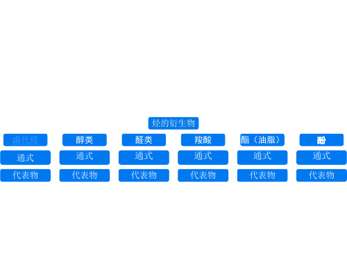 高二化学烃的衍生物知识总结