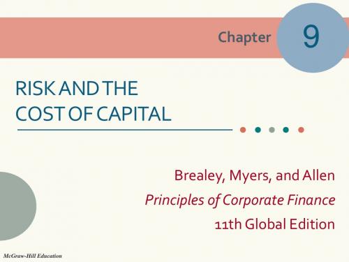 Corporate finance Chap009