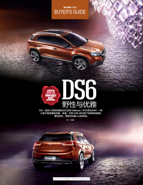 月度车型DS6