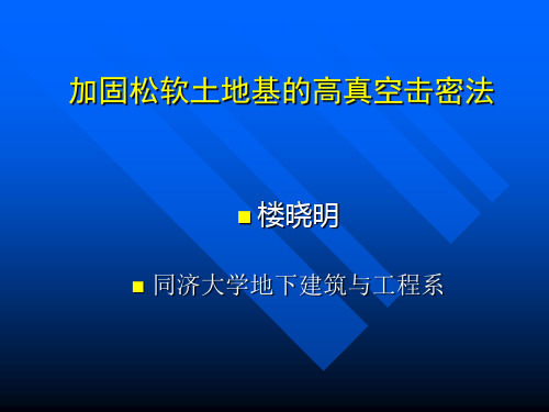 高真空击密工法