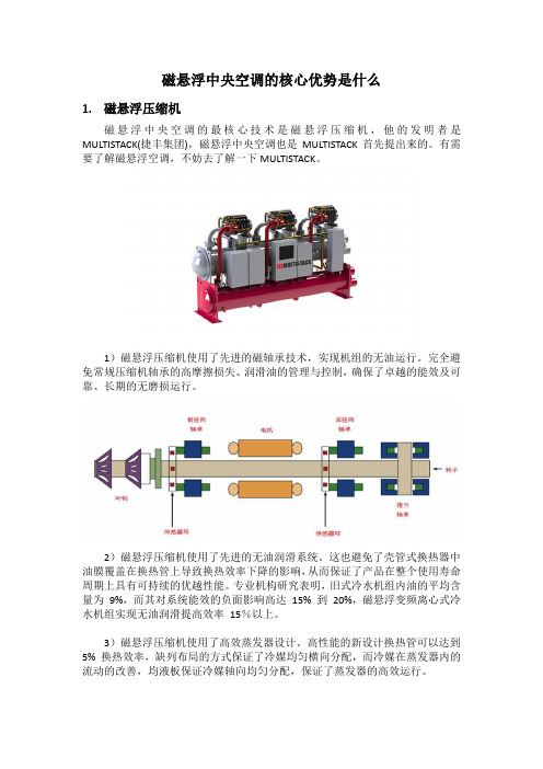 磁悬浮中央空调的核心优势是什么