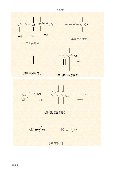 (完整版)电气图形符号大全,推荐文档