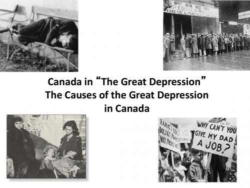 Canada in the Great Depression