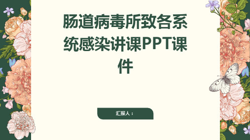 肠道病毒所致各系统感染讲课PPT课件