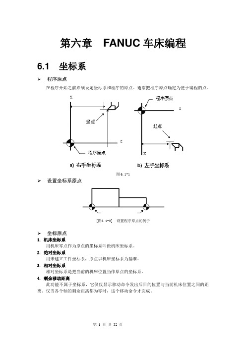 FANUC车床详细编程学习资料