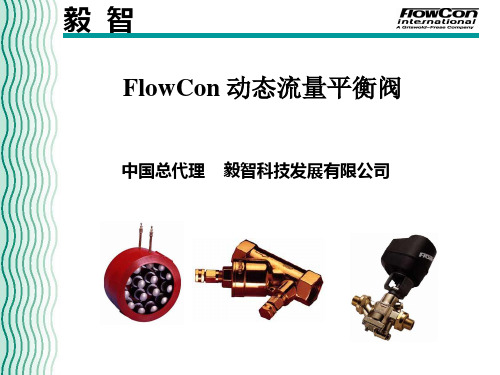 FlowCon 动态流量平衡阀标准