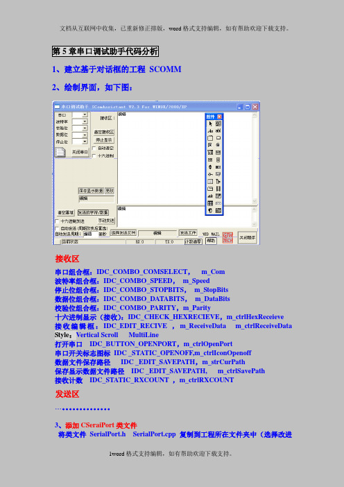 串口调试助手代码分析42