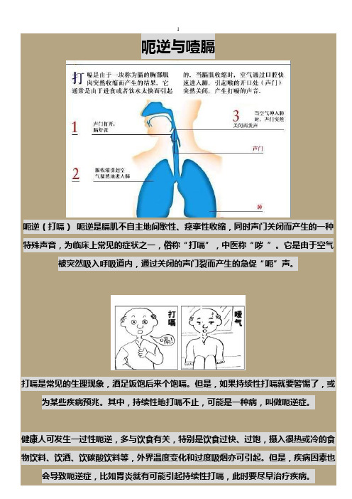 呃逆与噎膈